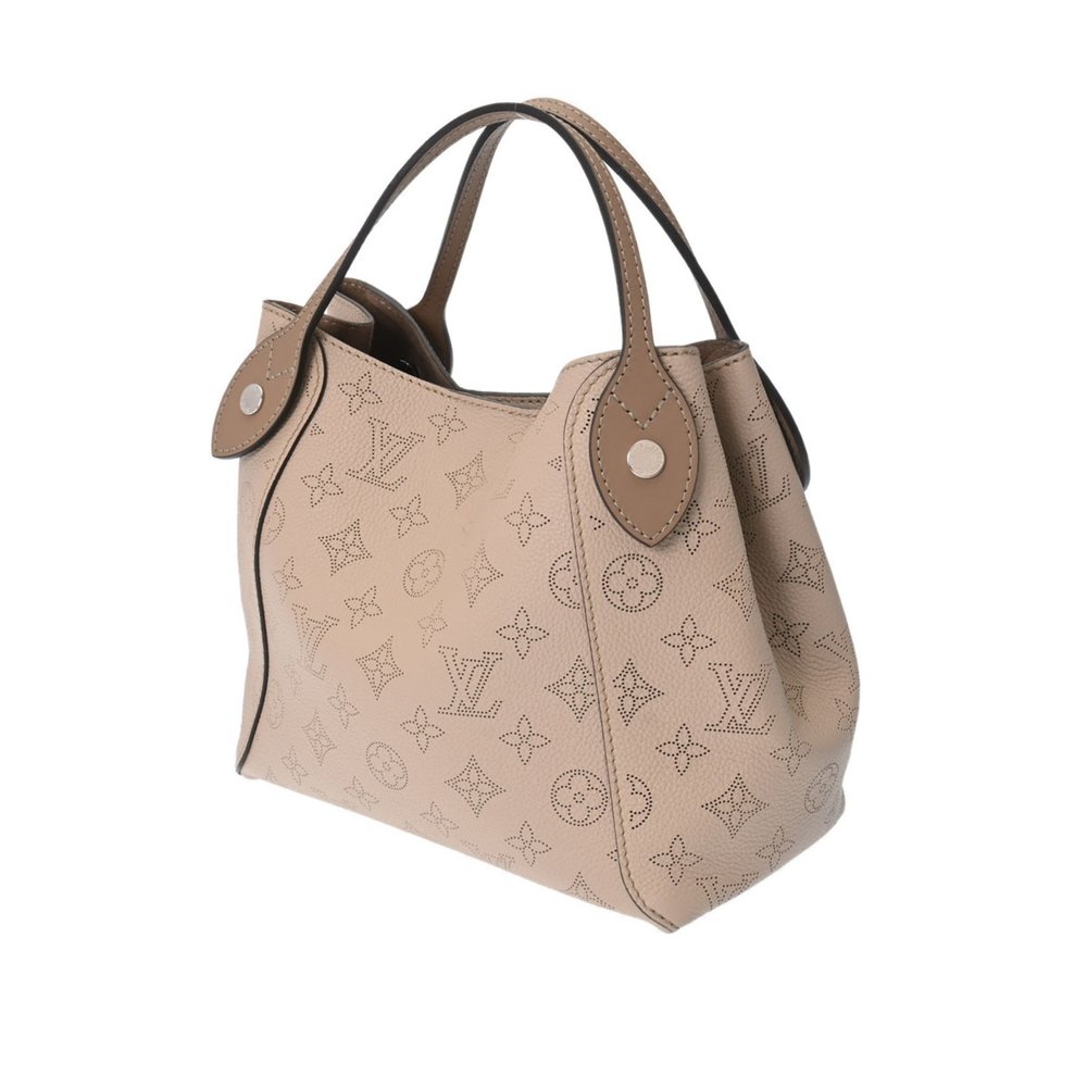 LOUIS VUITTON Monogram Mahina Hina PM Gale M54351 Women's Leather Handbag - Picture 2 of 12